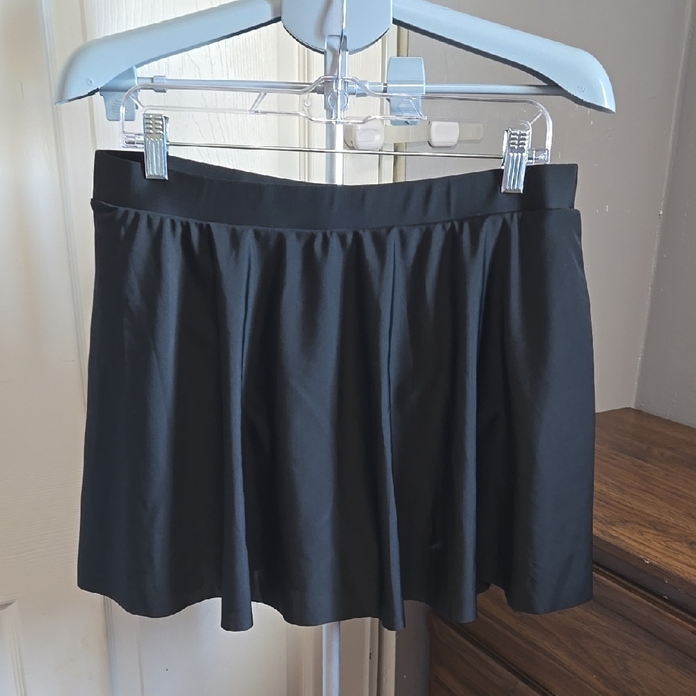 Classic Black Women's Bathing Suit Skirt